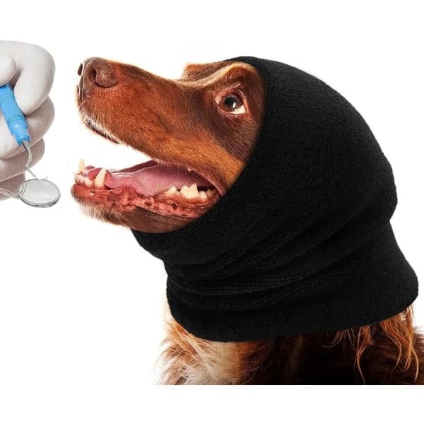 Hundehettegenser, varm vinter hundelue strikket hodeplagg