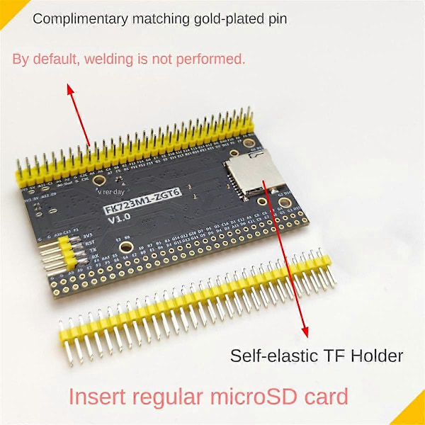 STM32H723ZGT6 Kärnkorts Chip STM32 STM32H723 STM32H H723ZG Systeminlärningsutvecklingskort Demo.pa