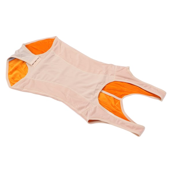 Kvinders undertøjsvest U-krave Body Slanking Hold Warming Bottom One Piece Bodysuit (Complexional)XL