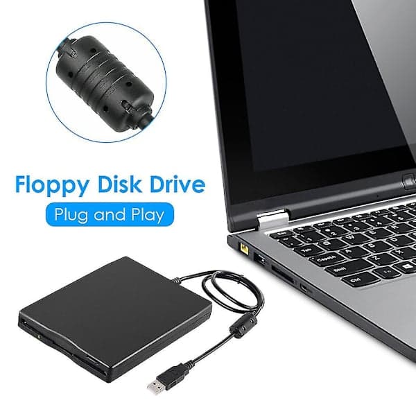 3,5-tums USB extern diskettenhet bärbar 1,44 MB