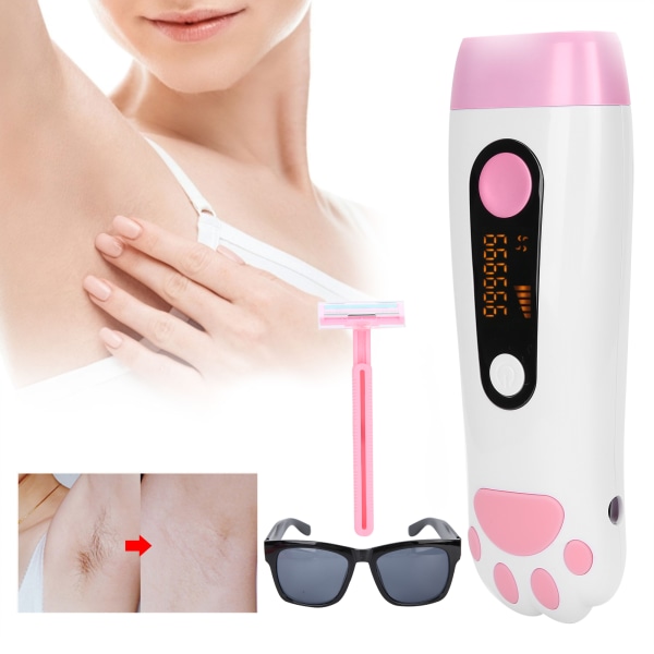 IPL kroppsborttagningsapparat smärtfri hårborttagningsmaskin Elektrisk rakapparat för kvinnor 110-240VUS Plugg