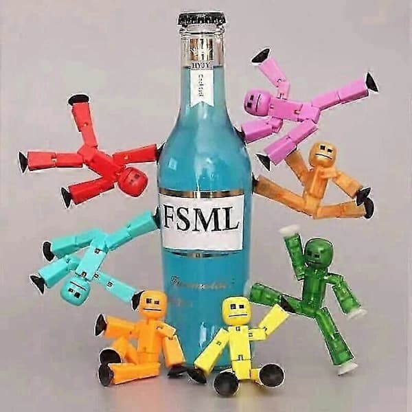 Skurkar & Sankarit - Stikbotilta - Stop Motion -lelu imukupilla.