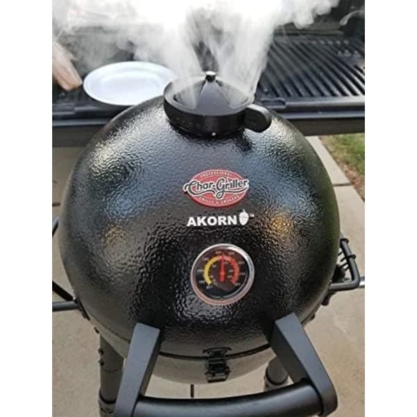 BBQ Grill Röktermometer Rostfritt Stål Temperaturmätare för Utomhusgrillar Rökare och Ugnar 50-800°F