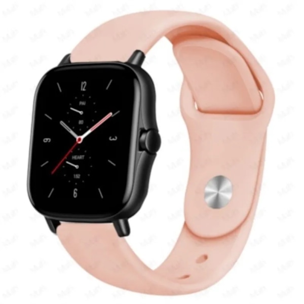 Kello Amazfit GTS/GTR-4-3-2-2e-Mini-Pro/stratos Sportarmband Amazfit bip-US-3-Pro-Lite 20mm 22mm ranneke vaaleanpunainen hiekka 14