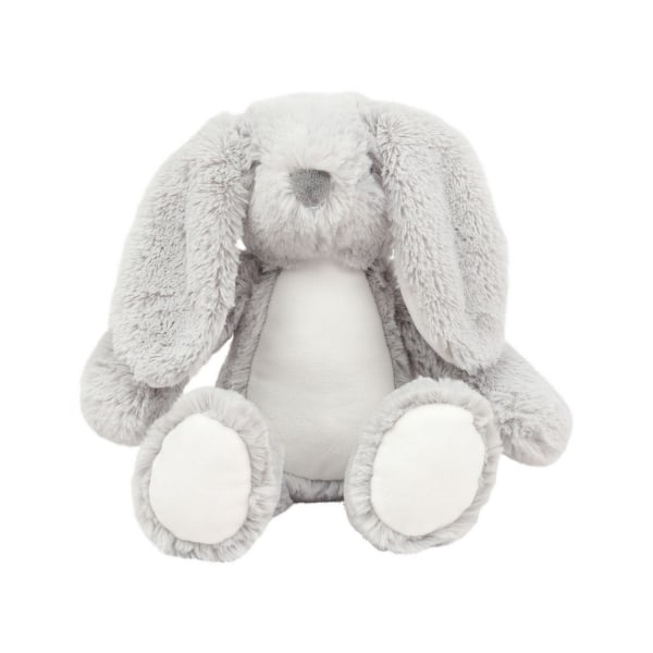 Mumble Printme Mini plyschleksak One Size Bunny White Bunny White One Size Bunny Grey