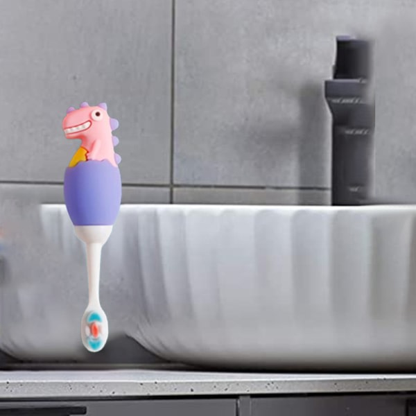Manuell tandborste för navetta Extra mjuk borsttandborste för toddler violetti