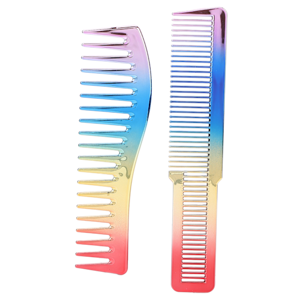 Kampaamossa käytettävä hiustenleikkauskampa, leveähampainen kampa, sopii kaikille hiustyypeille, Gradient