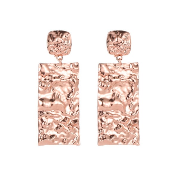 Ny utsökt modepersonlighet Kvinnor Flickor Långa örhängen med örhängen Smycken (roséguld)