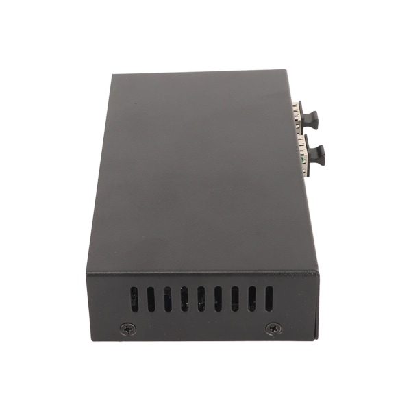SFP Fiber Switch 6 Porte 10 100 1000M Selvadaptiv LED-indikator Ethernet Optisk Switch til Office Network 100?240V EU-stik