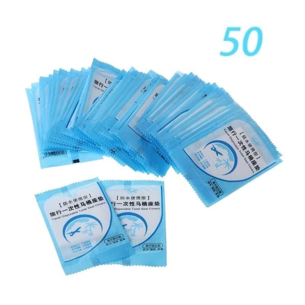 50-pack - Toalettskydd / Toalettsits - Skydd Toalett—på