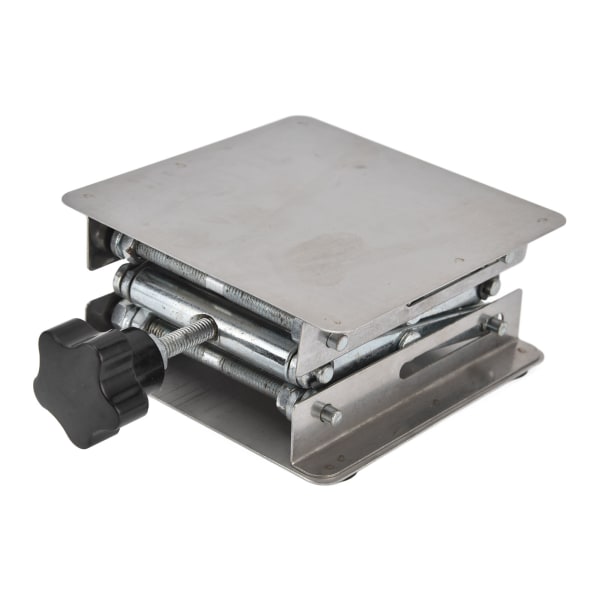 Justerbar løfteplattform Laboratorieløftestativ Løftebord i rustfritt stål sveiseposisjoneringsverktøy