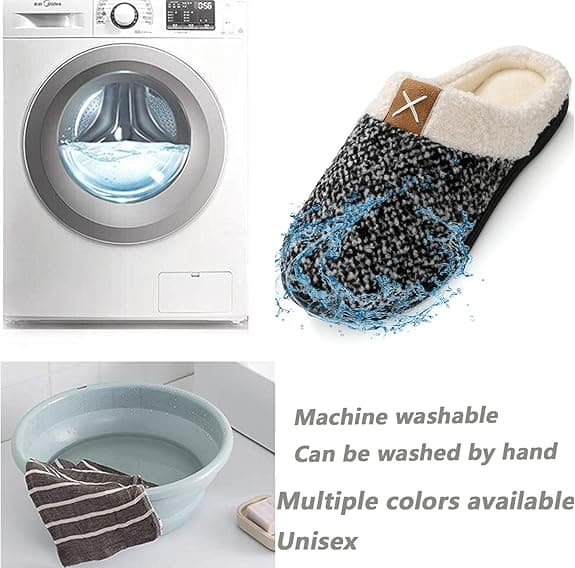 Herrtofflor Memory Foam Hemmakomforttofflor Wo