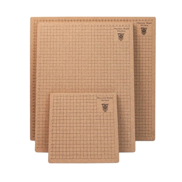Macrame-matto punottu köysityyny L L L