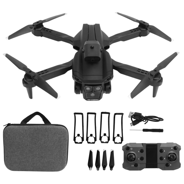 3 Kamera HD Luftfotografering Drone Hindring Unngåelse Optisk strømningsposisjonering Fjernkontroll Quadcopter Folding Drone