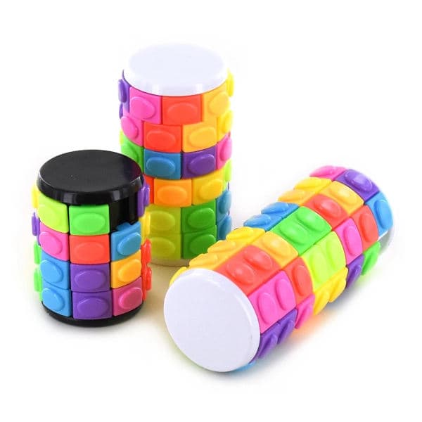 Roter & Skyv Puslespill - Hjernegymnastikk MultiColor 5,5 cm