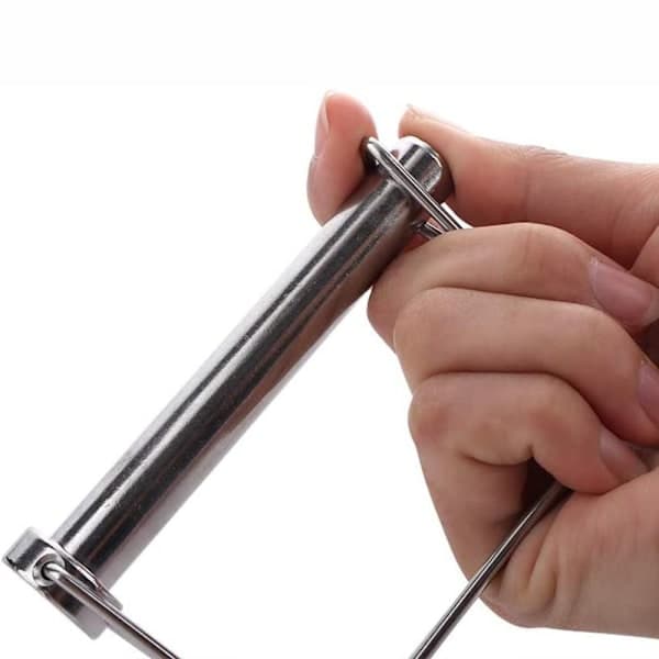 1:a Axel Låsstift Säkerhetskoppling Pin Fjäder Spänne Pin