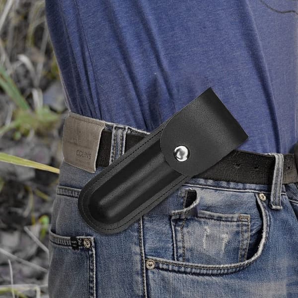 Træbearbejdningshåndbor, Håndoverlevelsesbor med Holster (Sort)