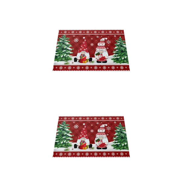 1/2 Blød og Behagelig Merry Christmas Gnome Dør måtte til Julegave Christmas present 2Set