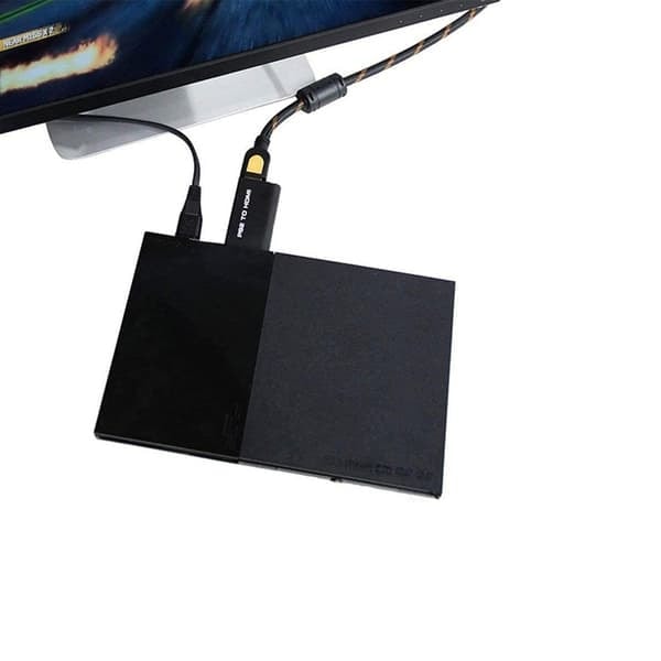 HDMI-sovitin PlayStation 2 / PS2 -konsolille