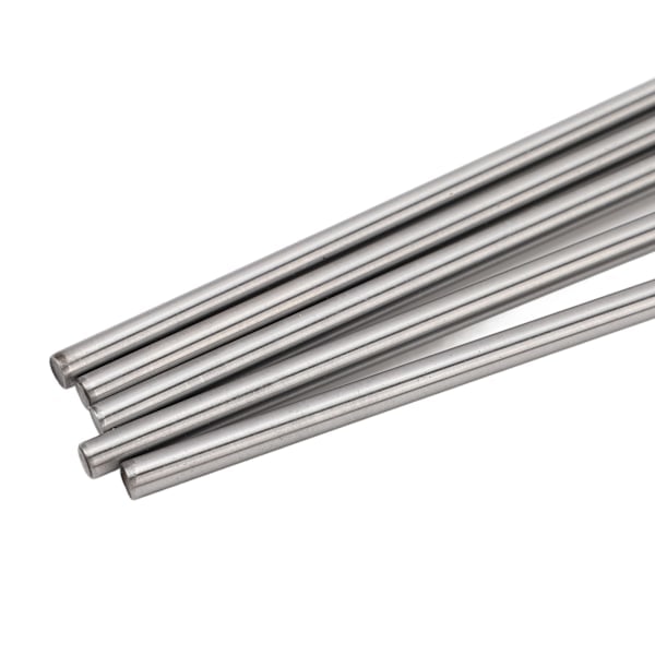 5 stk. roterende verktøy karbidfreser sett 150mm dobbeltkornet langt håndtak legering impeller poleringsverktøy for fasing sliping gravering 0.2 X 0....