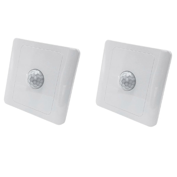 5X PIR Infrarød Bevegelsessensor Bryter 220V Auto Kontroll LED Lampe Belysningsbryter Smart Kroppsinduksjon.pa