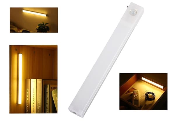 Garderobelampe Bevegelsessensor / Selvklebende LED-lampe - 20 cm—pa