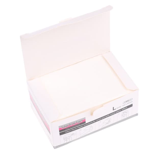 1000 st Permanentpapper Professionellt Hem DIY Hårlockpapper