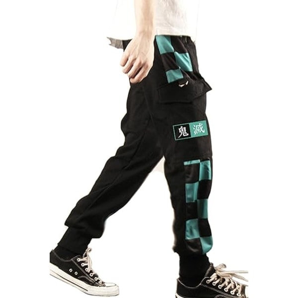 Kamado Tanjirou Sweatpants Tomioka Giyuu Sweatpants Agatsuma Zenitsu Joggers Byxor Casual Sport Byxor XXL XXL