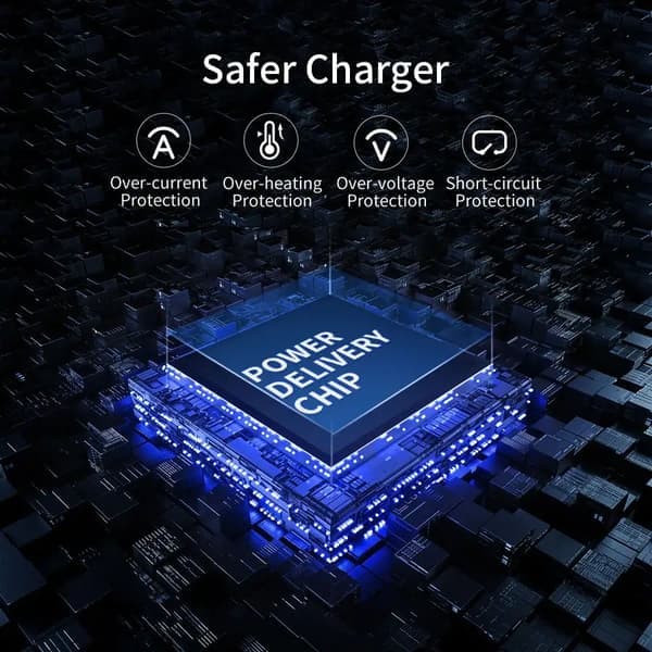 Choetech USB-C PD Seinälaturi, 30W, Musta—pa
