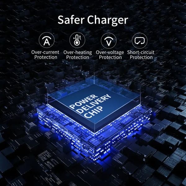 Choetech USB-C PD Väggladdare, 30W, Svart