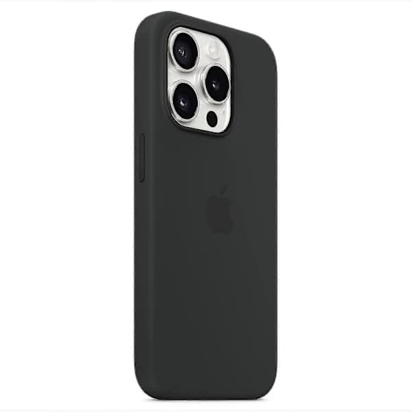 Magnetisk MagSafe Silikone Cover til iPhone 15 Pro - Sort Black iPhone 15 Pro