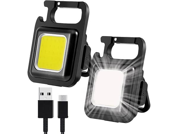 LED-taskulamppu - Telttavalo magneetilla ja pullonavaajalla 60