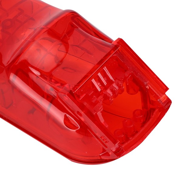 Elektrisk Clipper Replacement Cover Fasjonabelt gjennomsiktig hårtrimmer Full Body Cover Rød