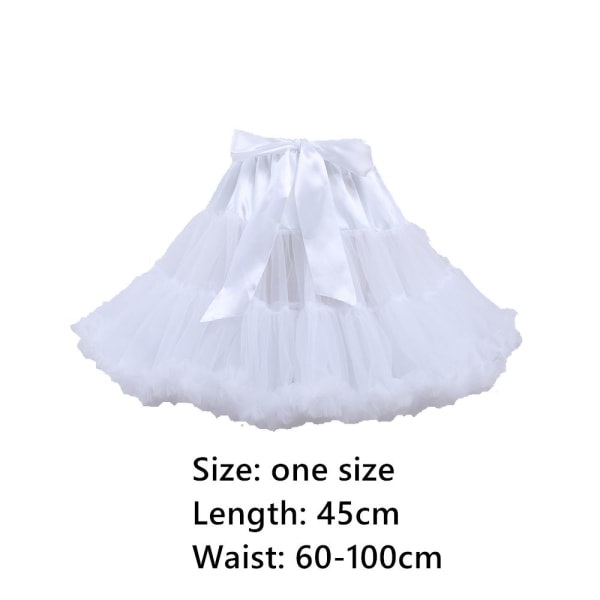 Alushame Petticoat Musta Yksi Koko Musta Yksi Koko black One Size