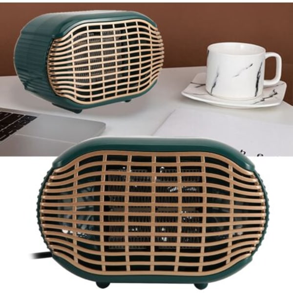 Mini lämmitin 800W PTC keraaminen lämmitin sähköinen hiljainen pöytälämmitin koti- ja toimistokäyttöön.pa