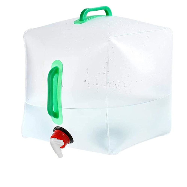 Vattendunk Plastdunk Vattentank Behållare Hopfällbar 300 1-Pack