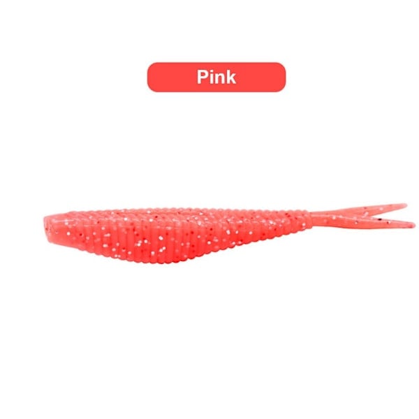 Paris_20ST/ Set Mjuka Fiskedrag Mjuka Beten ROSA