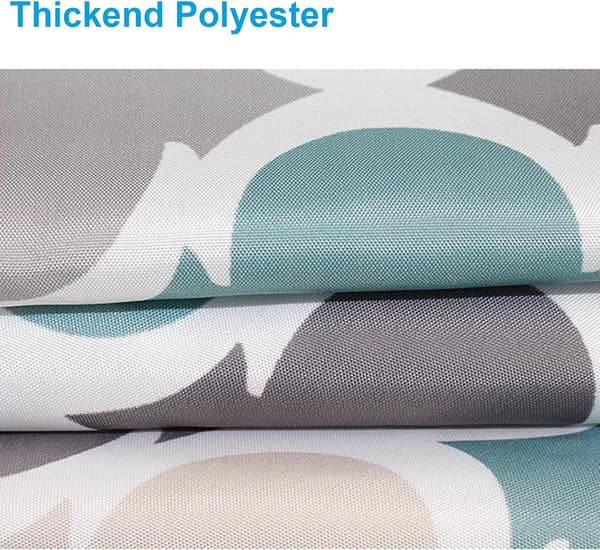 Dusjforheng 150 x 200 cm Muggresistent Baderomsforheng Polyester