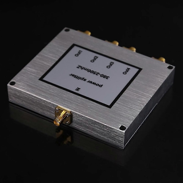 4-vejs SMA Strømdeler 380Mhz-2500MHz, SMA Hun Strømdeler Signal Kabel Splitter Hun Divid.pa