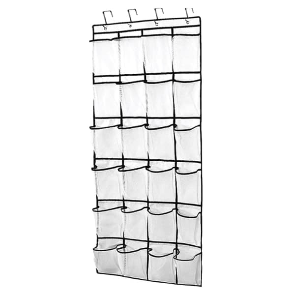 20 Taskun Ripustusjärjestäjä Säilytyskassi Musta 150*55CM