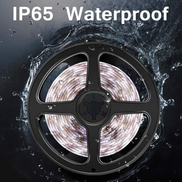Batteridrevne LED-striper - 2 m, kaldhvit (PA)