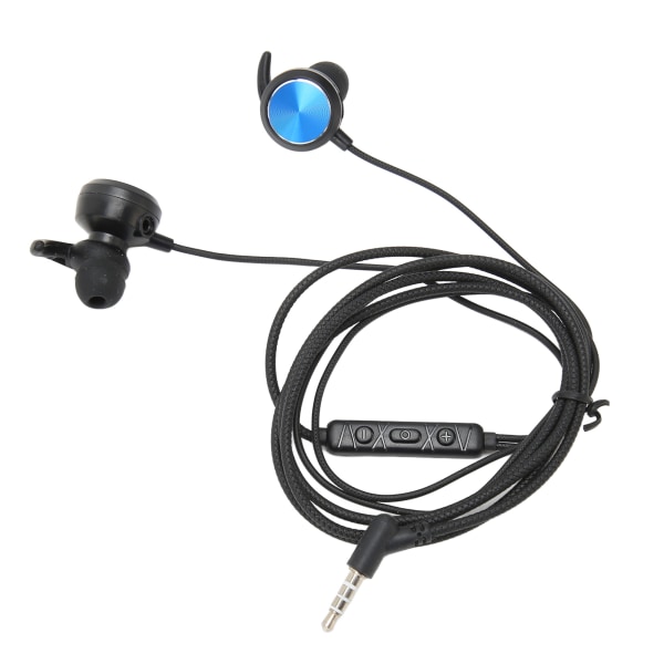 3,5 mm gaming-øretelefoner Stereo støjreduktion Kablede gaming-øretelefoner med aftagelig justerbar mikrofon til Xbox One Phone PC
