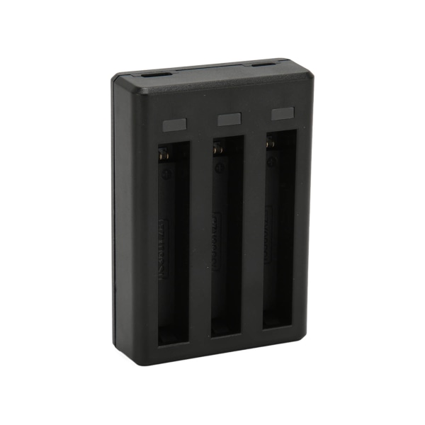 3-kanals batterilader Smart Safe Rask Batterilader Hub med LED-indikator for Insta360 ONE X2-kamera