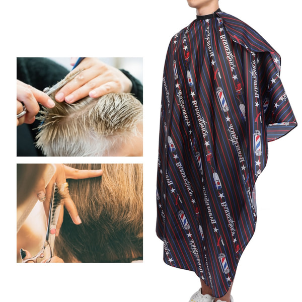 Vanntett hårfarging Cutting Cape Frisørforkle for frisørsalongbruk