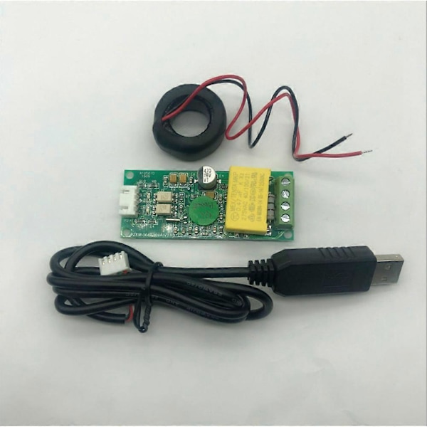 PZEM-004T Enkeltfaset Strøm Energimåler TTL Modbus AC 220V 100A Spænding Strøm Watt Kwh Amperemeter.pa