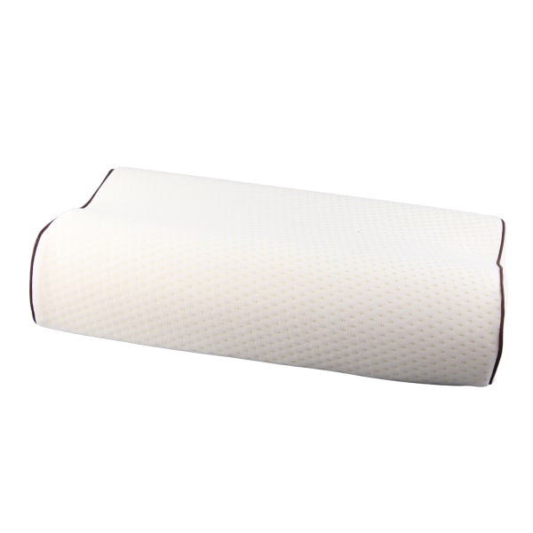 Memory Foam Pude Slow Rebound Bølget Sovepude Skulder Cervikal Støttepude 50x30cm