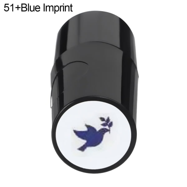 Golfballstempel Golfstempelmerke 51+BLÁT IMPRINT 51+BLÁT 51+Blue Imprint 51+Blue Imprint