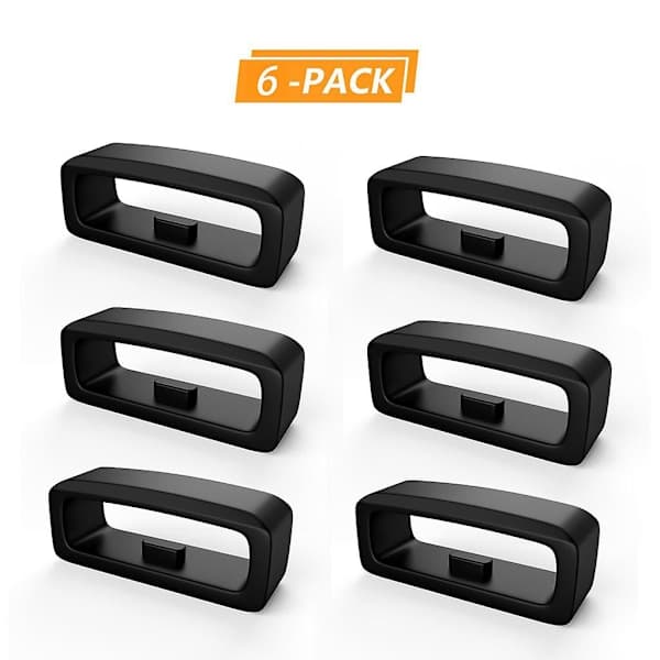 6x gummifästringar säkerhetsögla för Garmin Fenix5