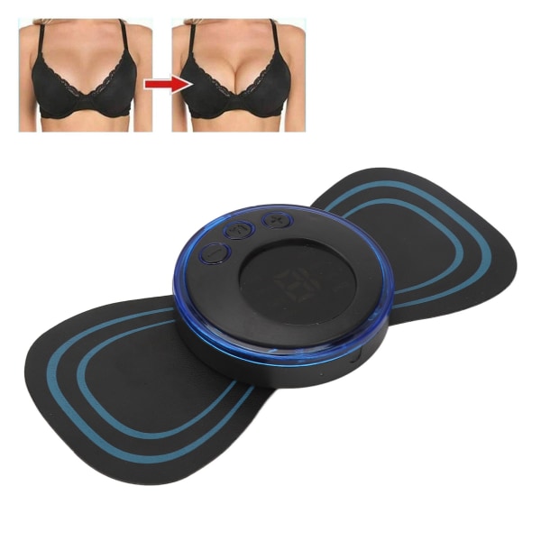 Cervikal massagepude USB Intelligent elektrisk 8 tilstande 19 gear Brystrygge massagepude