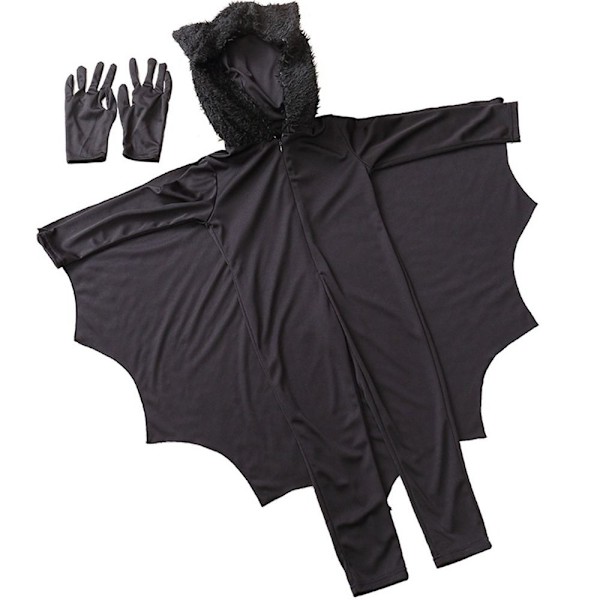 Halloween-lepakkoasu Cosplay-puvut lapsille 150 150